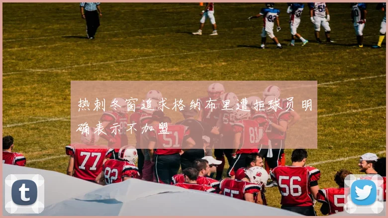热刺冬窗追求格纳布里遭拒球员明确表示不加盟